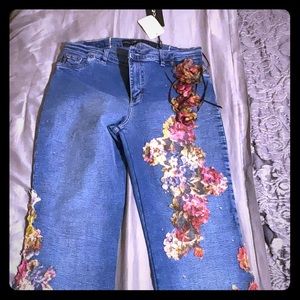 Celo Floral Jeans